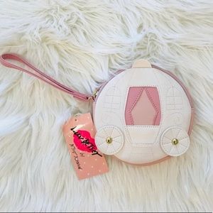 BETSEY JOHNSON Princess Carriage Coin Wristlet